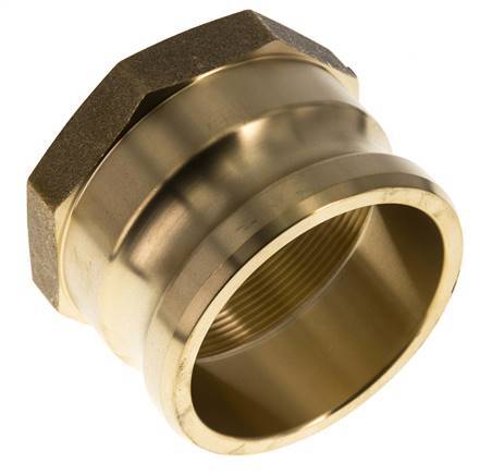 Camlock DN 75 (3'') Koppeling MessingRp 3'' met binnendraad Type A MIL-C-27487