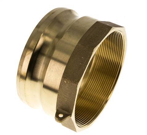Camlock DN 90 (4'') Koppeling MessingRp 4'' met binnendraad Type A MIL-C-27487