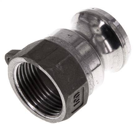 Camlock DN 25 (1'') Koppeling AluminiumRp 1'' met binnendraad Type A MIL-C-27487