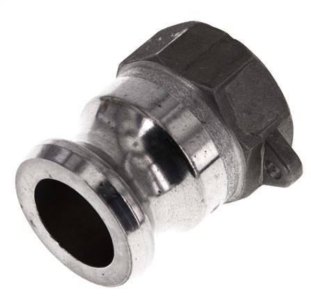 Camlock DN 25 (1'') Koppeling AluminiumRp 1'' met binnendraad Type A MIL-C-27487
