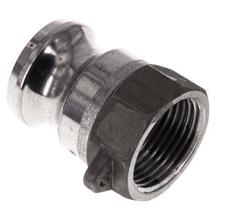 Camlock DN 25 (1'') Koppeling AluminiumRp 1'' met binnendraad Type A MIL-C-27487