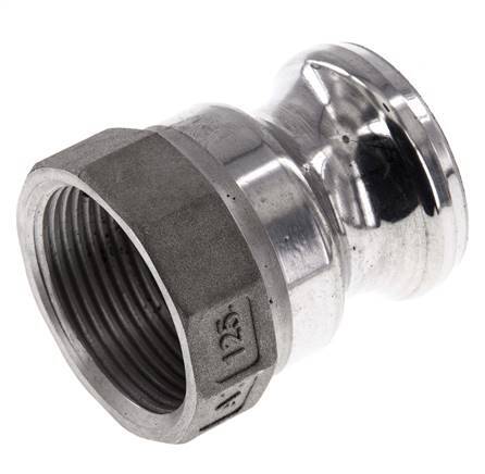 Camlock DN 32 (1 1/4'') Koppeling AluminiumRp 1 1/4'' met binnendraad Type A MIL-C-27487