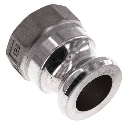 Camlock DN 32 (1 1/4'') Koppeling AluminiumRp 1 1/4'' met binnendraad Type A MIL-C-27487
