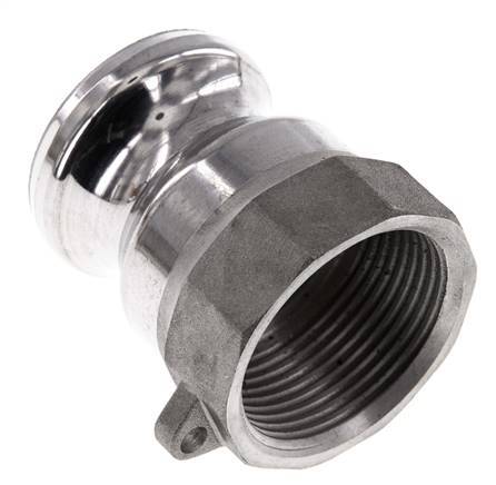 Camlock DN 32 (1 1/4'') Koppeling AluminiumRp 1 1/4'' met binnendraad Type A MIL-C-27487