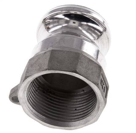 Camlock DN 32 (1 1/4'') Koppeling AluminiumRp 1 1/4'' met binnendraad Type A MIL-C-27487