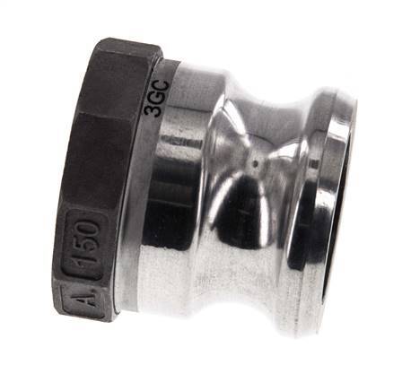 Camlock DN 40 (1 1/2'') Koppeling AluminiumRp 1 1/2'' met binnendraad Type A MIL-C-27487