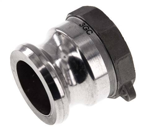 Camlock DN 40 (1 1/2'') Koppeling AluminiumRp 1 1/2'' met binnendraad Type A MIL-C-27487