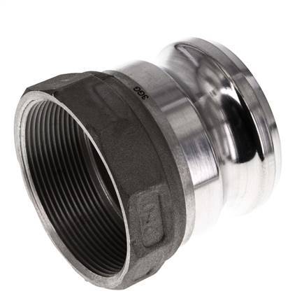Camlock DN 60 (2 1/2'') Koppeling AluminiumRp 2 1/2'' met binnendraad Type A MIL-C-27487