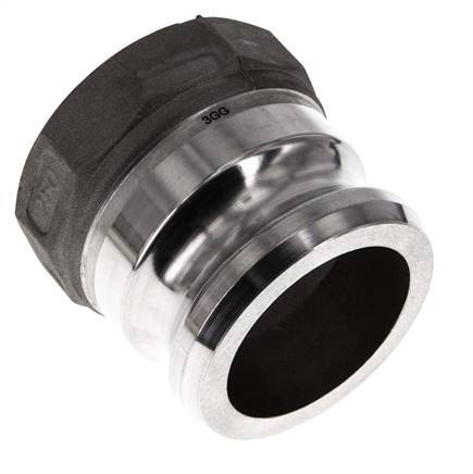 Camlock DN 60 (2 1/2'') Koppeling AluminiumRp 2 1/2'' met binnendraad Type A MIL-C-27487