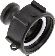 Camlock DN 25 (1'') Koppeling PolypropyleenS 60 x 6 met IBC-connector Type A MIL-C-27487