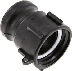 Camlock DN 50 (2'') Koppeling PolypropyleenS 60 x 6 met IBC-connector Type A MIL-C-27487