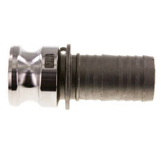 Camlock DN 40 (1 1/2'') Koppeling RVS met slangpilaar (38 mm) Type E MIL-C-27487