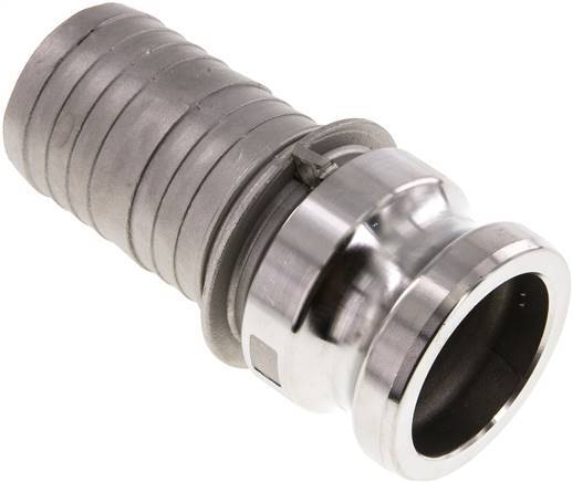 Camlock DN 50 (2'') Stainless Steel Coupling Hose Pillar (50 mm) Type E MIL-C-27487
