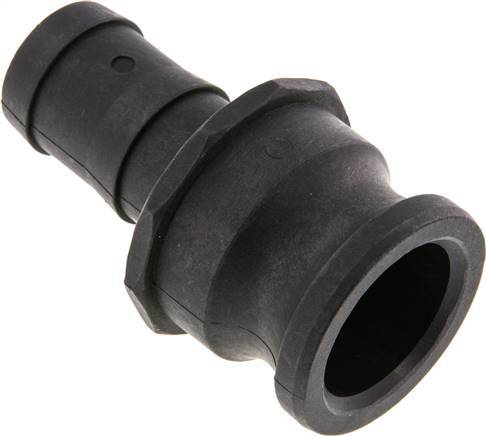 Camlock DN 40 (1 1/2'') Koppeling Polypropyleen met slangpilaar (32 mm) Type E MIL-C-27487