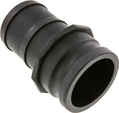 Camlock DN 75 (3'') Koppeling Polypropyleen met slangpilaar (75 mm) Type E MIL-C-27487