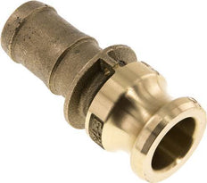 Camlock DN 32 (1 1/4'') Koppeling Messing met slangpilaar (32 mm) Type E MIL-C-27487