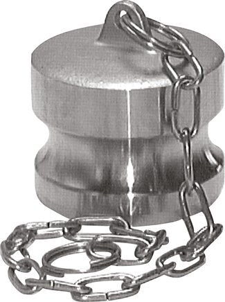 Camlock DN 120 (5'') Stainless Steel Coupling Plug Type DP MIL-C-27487
