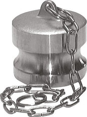 Camlock DN 120 (5'') Stainless Steel Coupling Plug Type DP MIL-C-27487