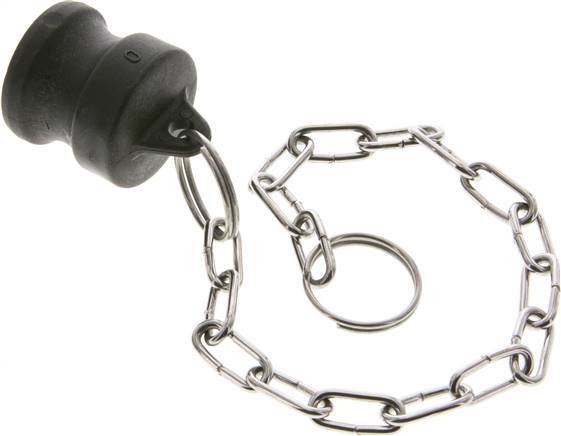 Camlock DN 25 (1'') Koppeling PolypropyleenPlug Type DP MIL-C-27487 [2 Stuks]