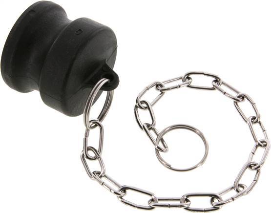 Camlock DN 40 (1 1/2'') Koppeling PolypropyleenPlug Type DP MIL-C-27487