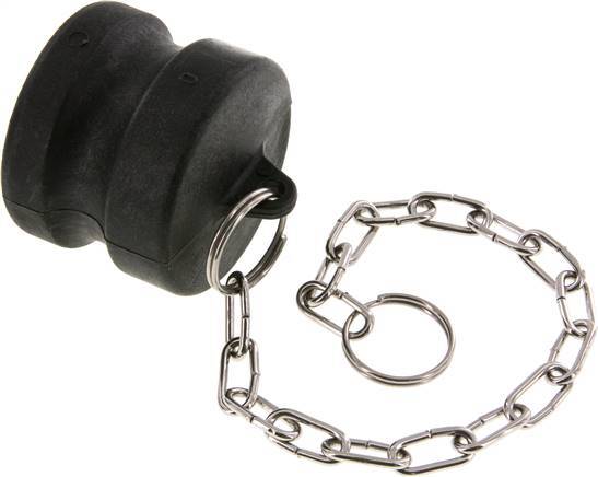 Camlock DN 50 (2'') Koppeling PolypropyleenPlug Type DP MIL-C-27487