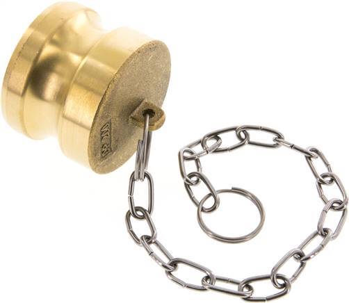 Camlock DN 50 (2'') Koppeling MessingPlug Type DP MIL-C-27487