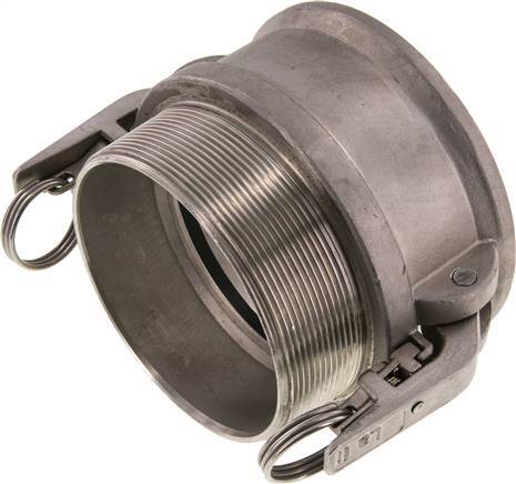 Camlock DN 90 (4'') Veiligheid Koppeling RvsR 4'' met buitendraad Type B MIL-C-27487