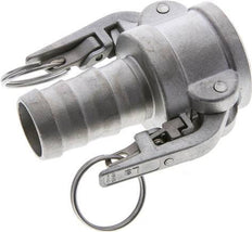 Camlock DN 32 (1 1/4'') Stainless Steel Safety Coupling Hose Pillar (32 mm) Type C MIL-C-27487