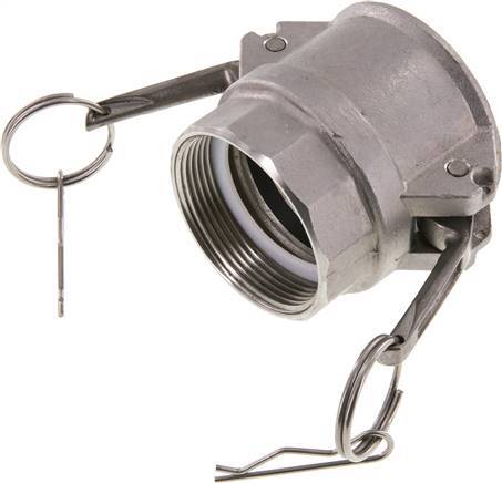 Camlock DN 50 (2'') Koppeling RvsG 2'' met binnendraad Type D EN 14420-7 (DIN 2828)