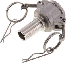Camlock DN 20 (3/4'') Koppeling RVS met slangpilaar (19 mm) Type C EN 14420-7 (DIN 2828)