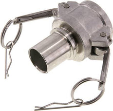 Camlock DN 32 (1 1/4'') Koppeling RVS met slangpilaar (32 mm) Type C EN 14420-7 (DIN 2828)