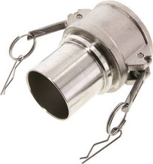 Camlock DN 60 (2 1/2'') Koppeling RVS met slangpilaar (63 mm) Type C EN 14420-7 (DIN 2828)