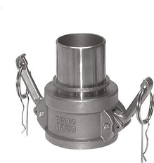 Camlock DN 90 (4'') Koppeling RVS met slangpilaar (100 mm) Type C EN 14420-7 (DIN 2828)