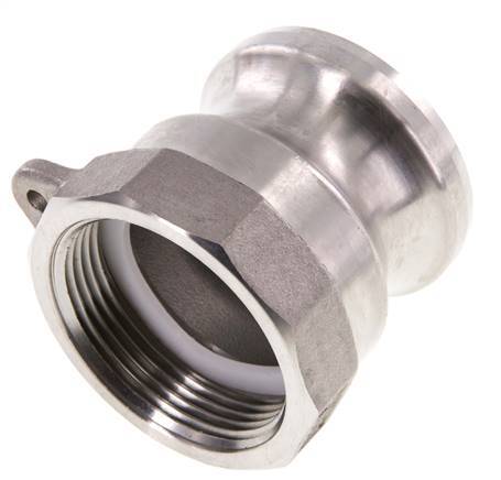 Camlock DN 40 (1 1/2'') Stainless Steel Coupling G 1 1/2'' Female Thread Type A EN 14420-7 (DIN 2828)