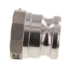 Camlock DN 60 (2 1/2'') Stainless Steel Coupling G 2 1/2'' Female Thread Type A EN 14420-7 (DIN 2828)