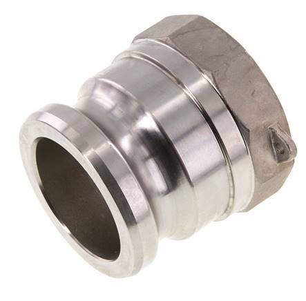 Camlock DN 60 (2 1/2'') Koppeling RvsG 2 1/2'' met binnendraad Type A EN 14420-7 (DIN 2828)