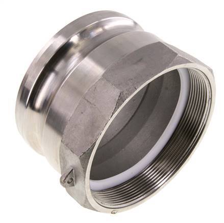 Camlock DN 90 (4'') Stainless Steel Coupling G 4'' Female Thread Type A EN 14420-7 (DIN 2828)