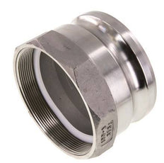 Camlock DN 90 (4'') Koppeling RvsG 4'' met binnendraad Type A EN 14420-7 (DIN 2828)