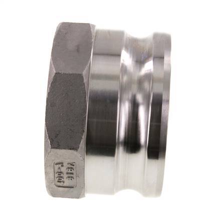Camlock DN 90 (4'') Koppeling RvsG 4'' met binnendraad Type A EN 14420-7 (DIN 2828)