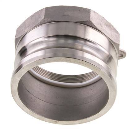 Camlock DN 90 (4'') Koppeling RvsG 4'' met binnendraad Type A EN 14420-7 (DIN 2828)