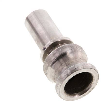 Camlock DN 20 (3/4'') Koppeling RVS met slangpilaar (19 mm) Type E EN 14420-7 (DIN 2828)