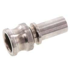 Camlock DN 20 (3/4'') Koppeling RVS met slangpilaar (19 mm) Type E EN 14420-7 (DIN 2828)