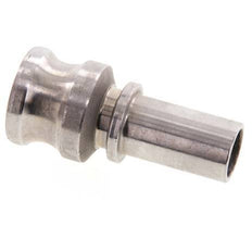 Camlock DN 20 (3/4'') Koppeling RVS met slangpilaar (19 mm) Type E EN 14420-7 (DIN 2828)