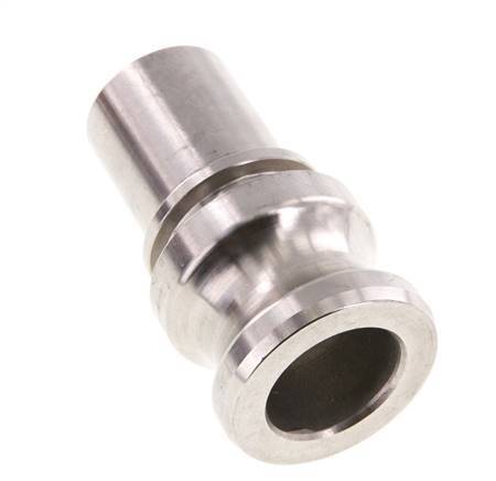 Camlock DN 32 (1 1/4'') Koppeling RVS met slangpilaar (32 mm) Type E EN 14420-7 (DIN 2828)