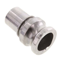 Camlock DN 40 (1 1/2'') Koppeling RVS met slangpilaar (38 mm) Type E EN 14420-7 (DIN 2828)