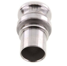 Camlock DN 40 (1 1/2'') Koppeling RVS met slangpilaar (38 mm) Type E EN 14420-7 (DIN 2828)