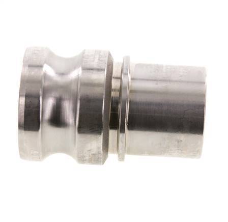 Camlock DN 50 (2'') Koppeling RVS met slangpilaar (50 mm) Type E EN 14420-7 (DIN 2828)