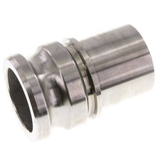 Camlock DN 60 (2 1/2'') Koppeling RVS met slangpilaar (63 mm) Type E EN 14420-7 (DIN 2828)
