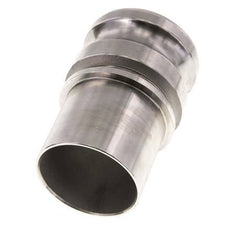 Camlock DN 60 (2 1/2'') Koppeling RVS met slangpilaar (63 mm) Type E EN 14420-7 (DIN 2828)