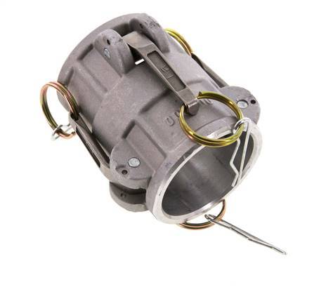 Camlock DN 50 (2'') Koppeling AluminiumConnector for Plug MIL-C-27487